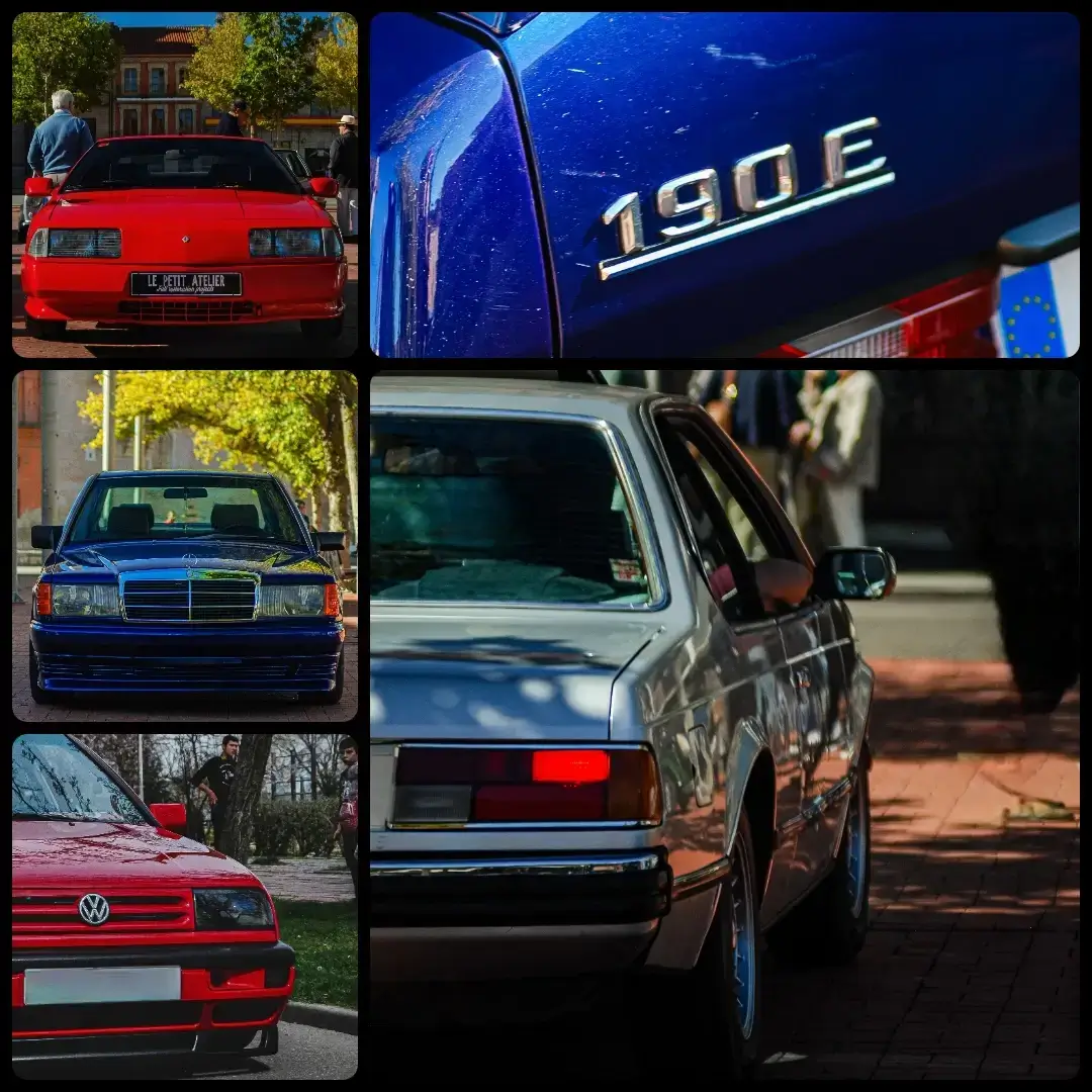 Medina del Campo 2025: Alpine, 190E, GTI mk1, BMW 628i